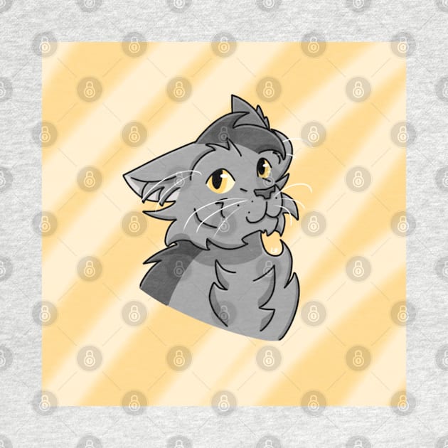 Graystripe by ceolsonart